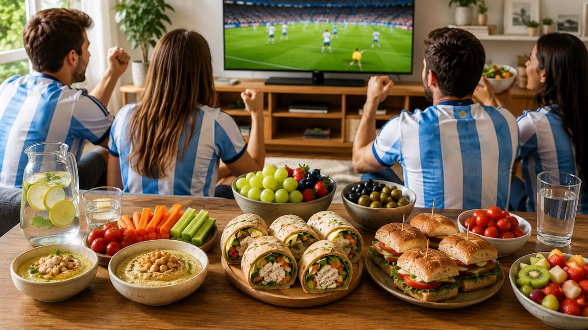 Mundial 2026: cómo armar la mejor picada saludable para seguir la cábala sin comer de más