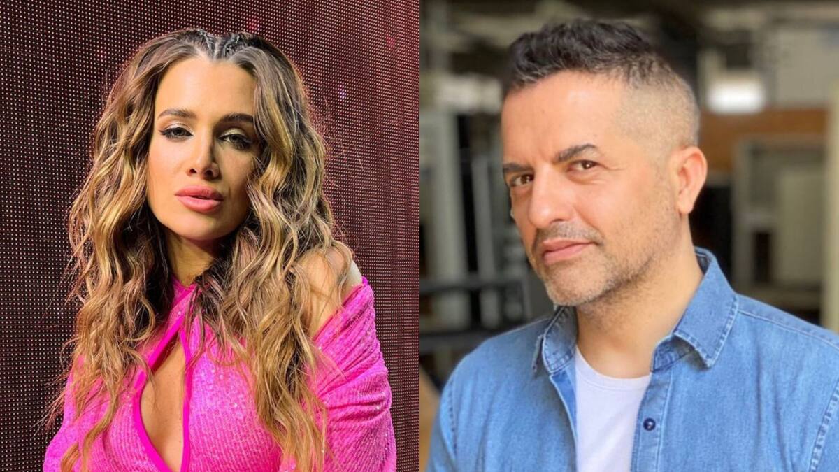 Picante cruce entre Cami Homs y Ángel de Brito. Fotos: Instagram.