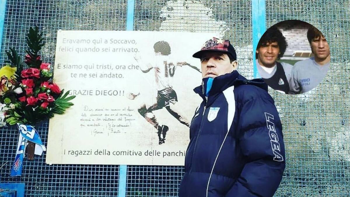 Fue campeón con Diego Maradona en el Napoli, cayó en las adicciones y hoy vive en situación de calle