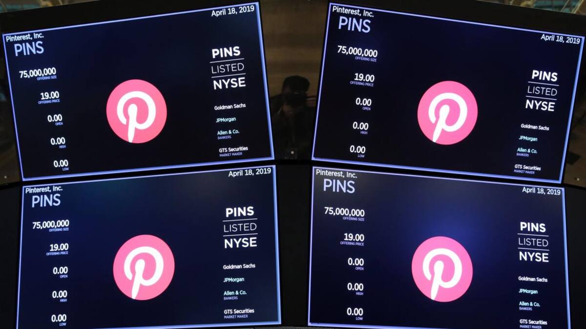 Pinterest en la bolsa de Nueva York, Redes Sociales, Tecnología, Reuters