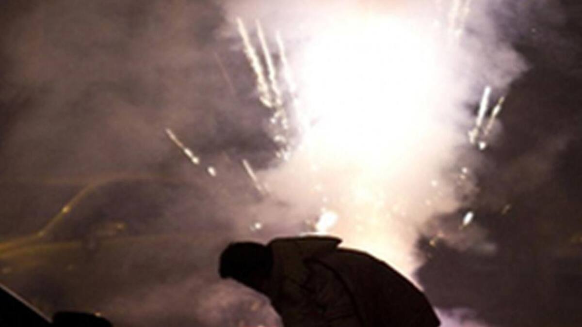 Pirotecnia - Explosión