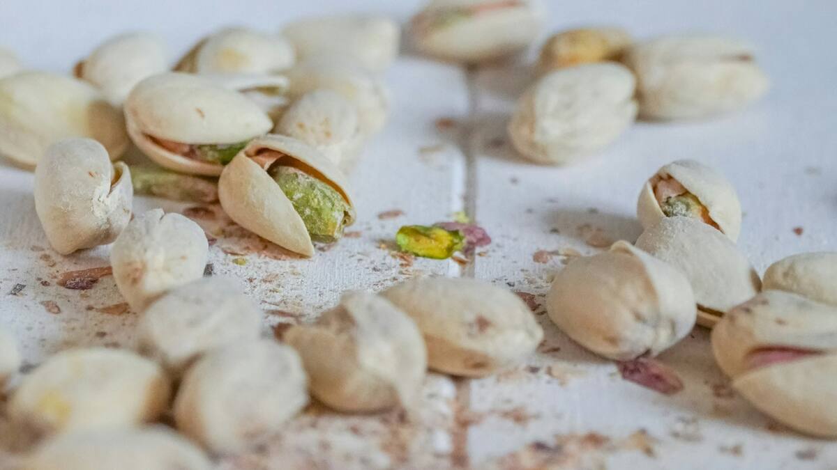 Pistacho, pistachos, frutos secos. Foto Unsplash.