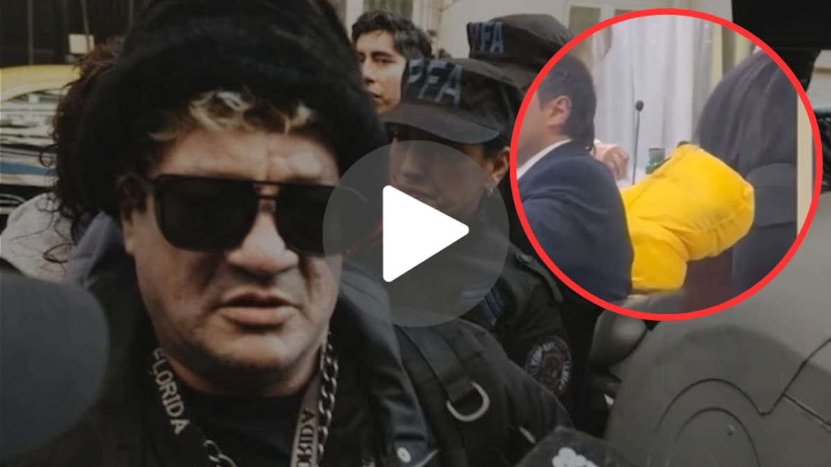 Se descompensó Pity Álvarez en medio del juicio: fue al baño, no volvió y lo trasladaron en una ambulancia del SAME