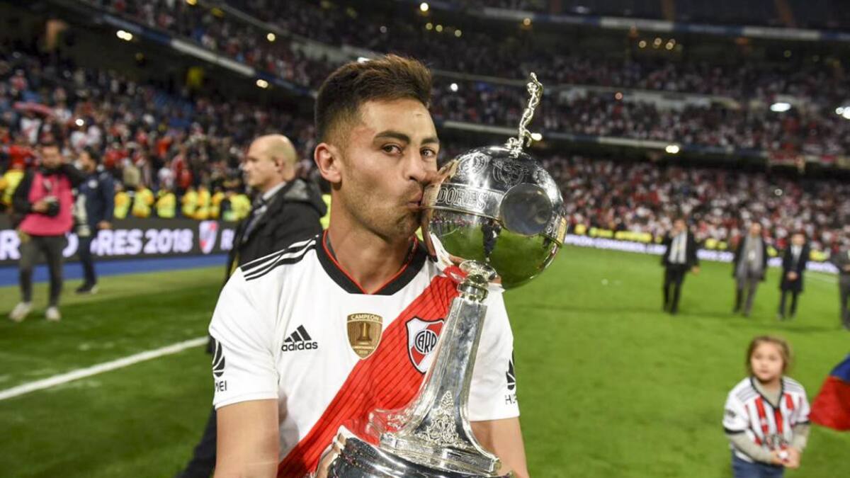 Pity Martínez podría volver a River. Foto: NA.