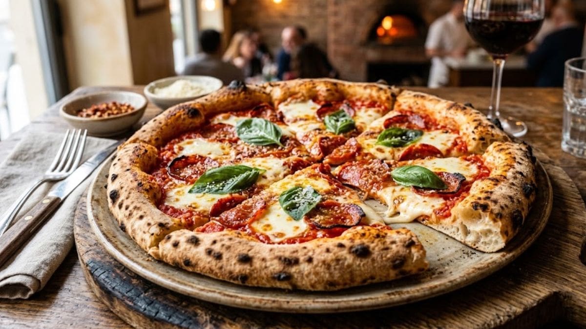 Coco Carreño, chef de 50 años, sobre la pizza: “Los cuatro pilares de una masa de pizza son agua, harina, levadura y sal”