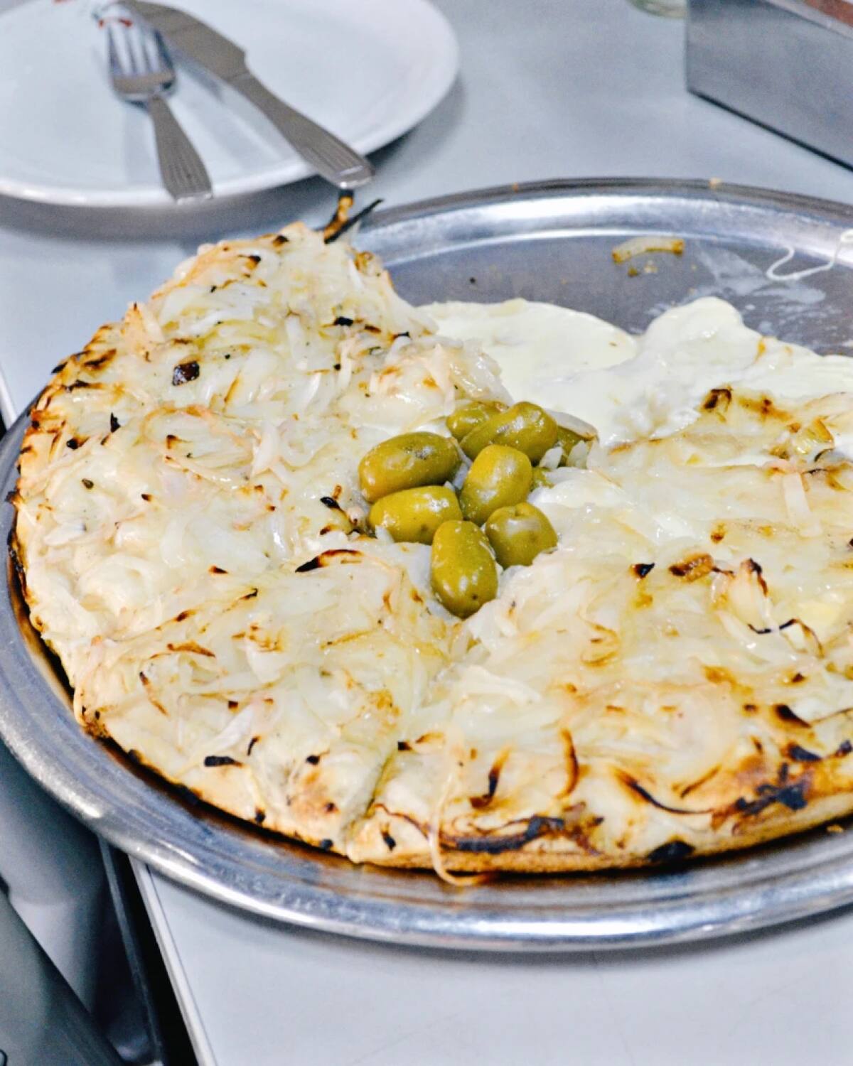 Pizza de El Fortín. Foto INSTAGRAM @pizzeriaelfortin