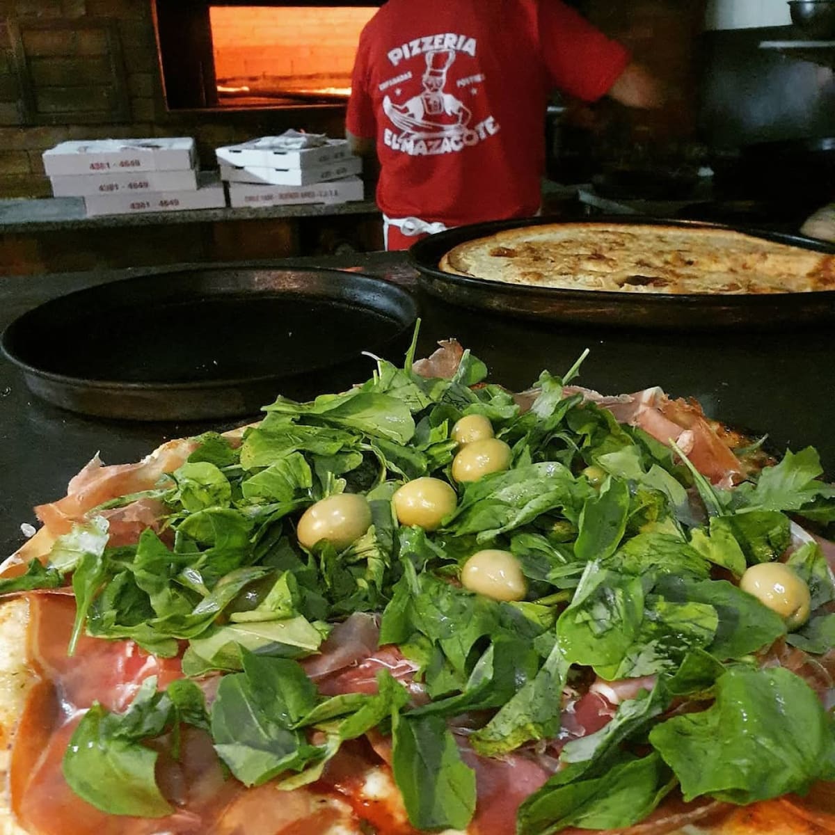 Pizzería El Mazacote. Foto Instagram @emazacote