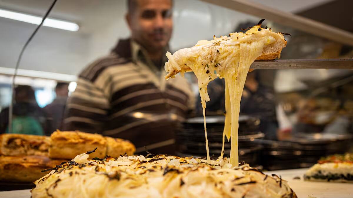 Pizza porteña, un clásico