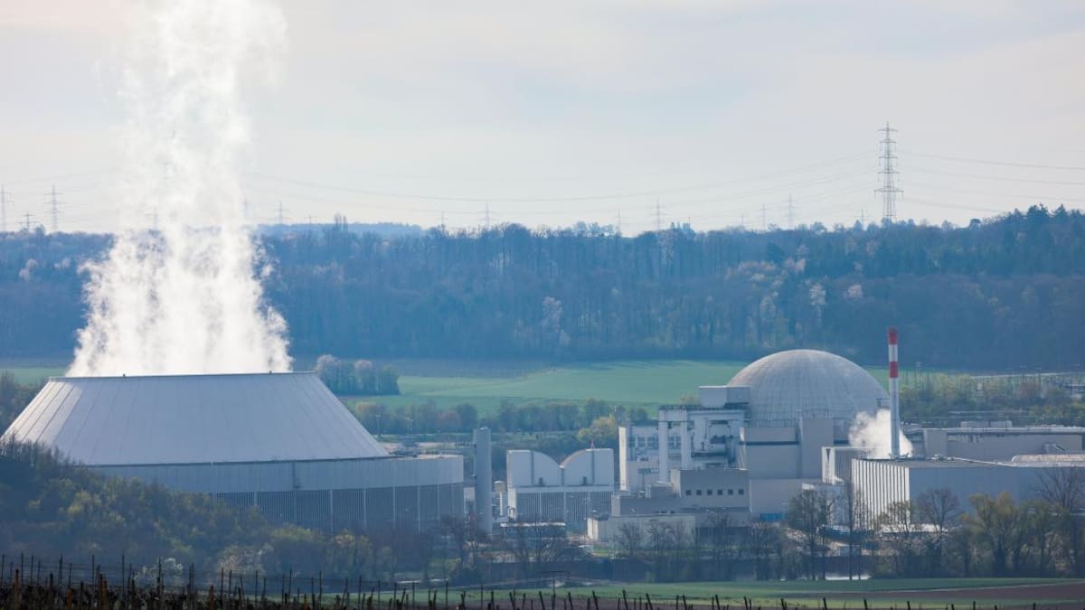 Planta de energía nuclear en Alemania. Foto: Reuters.