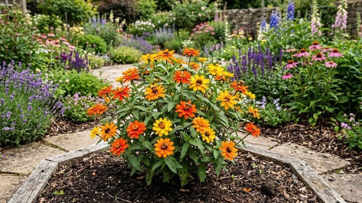 Crece hasta 60 centímetros, atrae a los polinizadores y tiene flores naranjas y amarillas: la planta que alegra el jardín