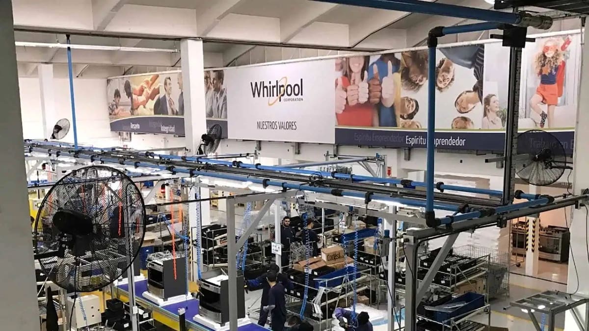 Planta de Whirlpool en Pilar.