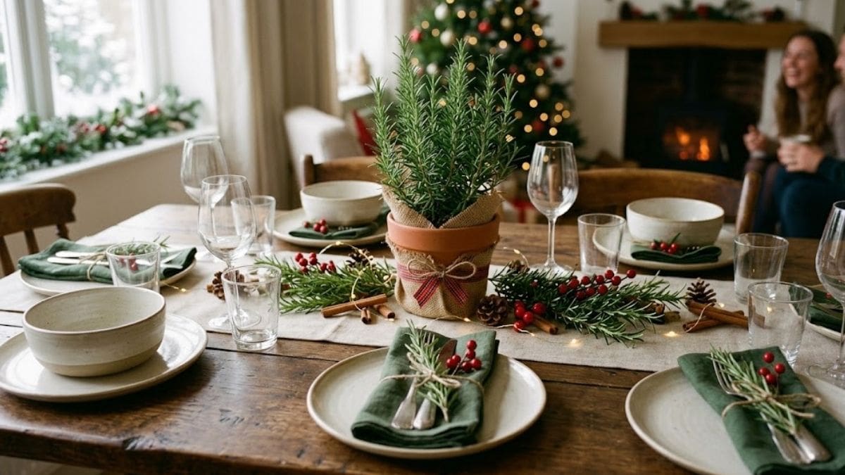 Dura semanas, tiene aroma intenso y queda elegante: la planta que puede decorar la mesa de Navidad