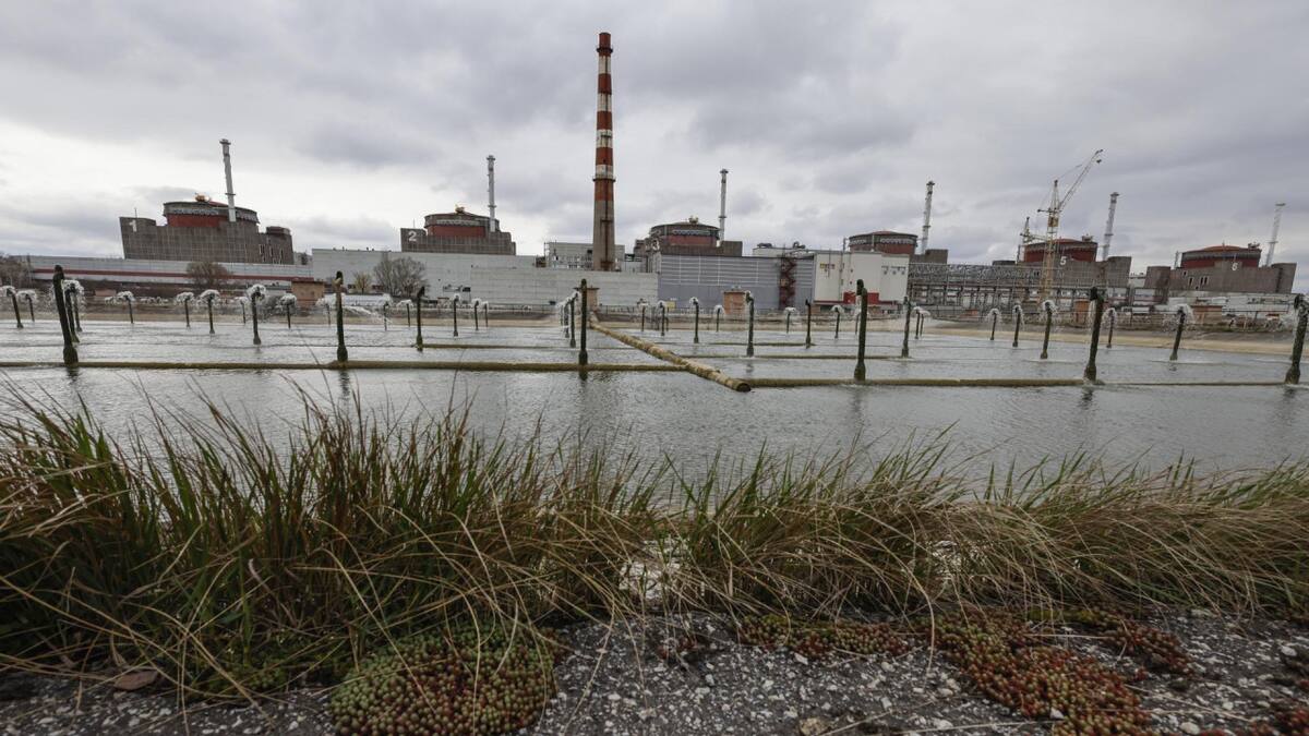 Planta nuclear de Zaporiyia. Foto: EFE.