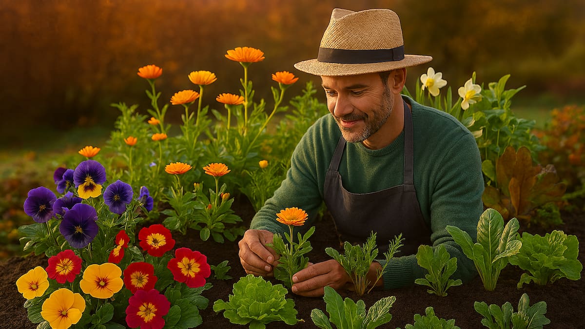Jardines en Otoño