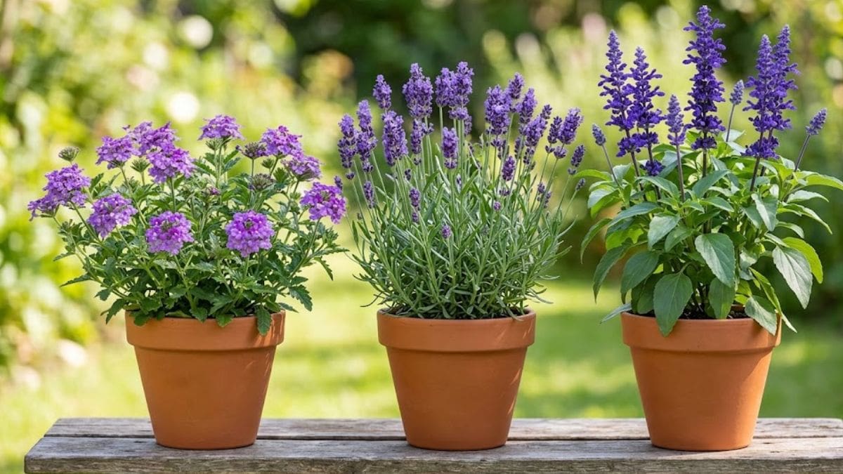 Las 3 flores violetas para plantar en primavera: llenan de color el jardín y atraen mariposas