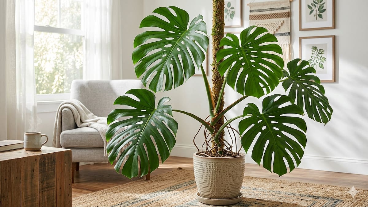 La planta trepadora con las hojas más hermosas: cómo cuidar la Monstera deliciosa para que crezca fuerte y saludable