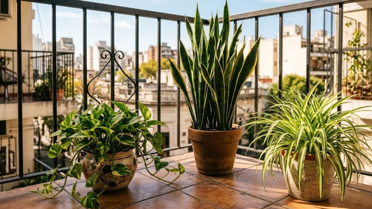 Las 3 plantas que tenés que sacar al balcón este fin de semana: sol, frío y aire fresco