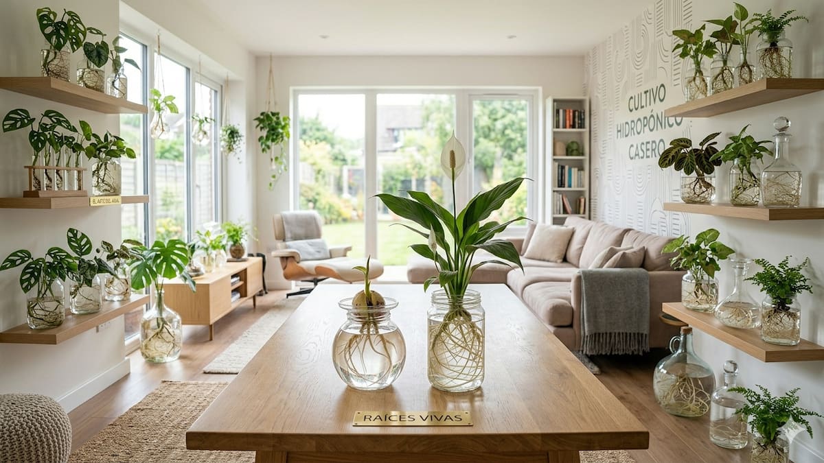 Plantas hidropónicas: 8 especies hermosas que crecen sin tierra y pueden vivir solo en agua