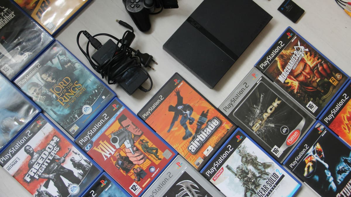 PlayStation 2, videojuegos. Foto: Freepik