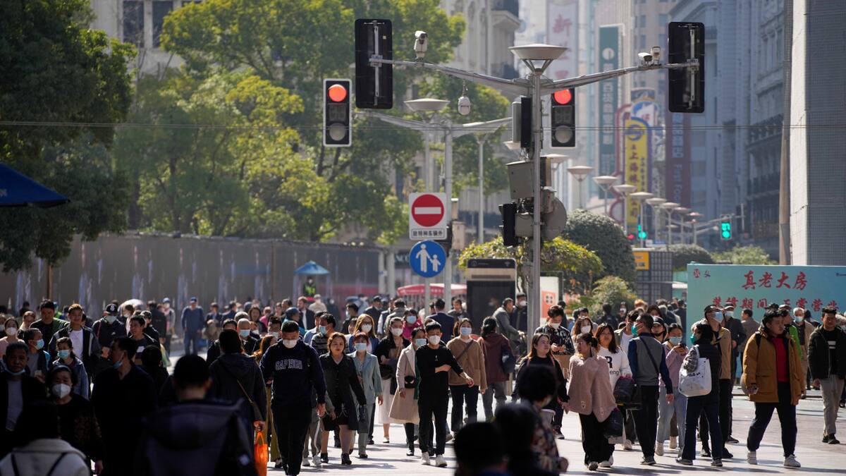 Población china. Foto: Reuters / Aly Song/