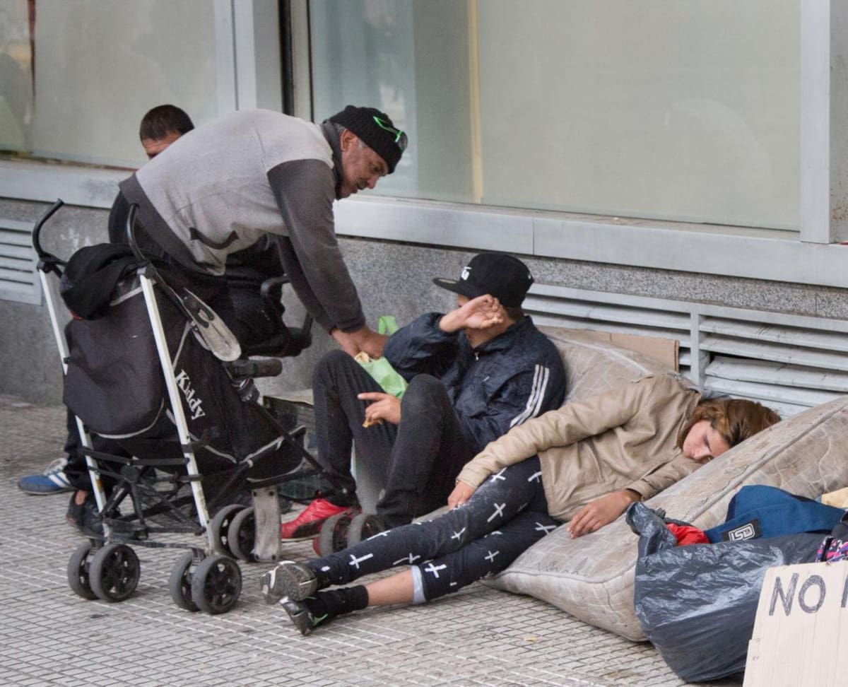 Pobreza en la Argentina. Foto: NA.