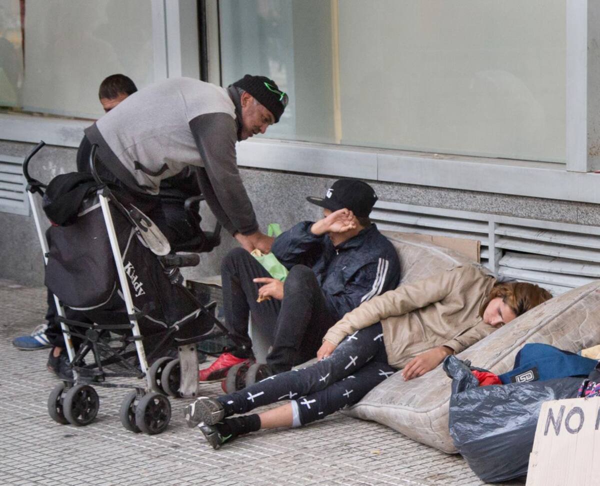 Pobreza en la Argentina. Foto: NA.