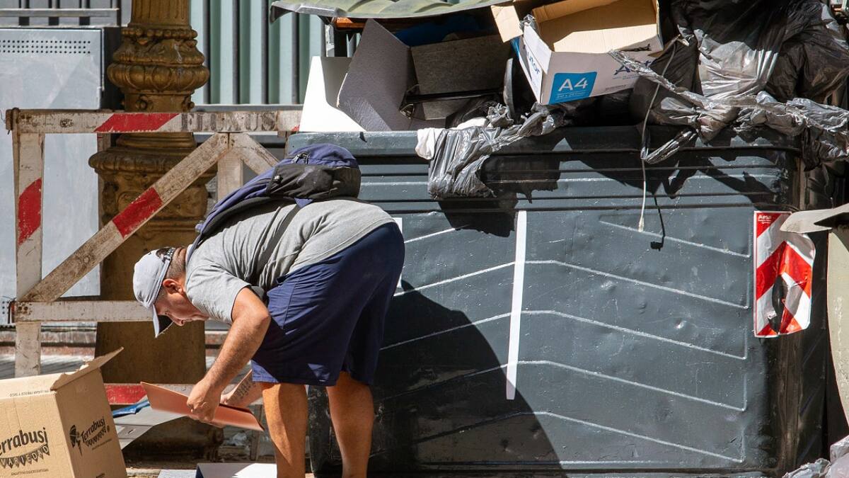 Pobreza; indigencia. Foto: NA.