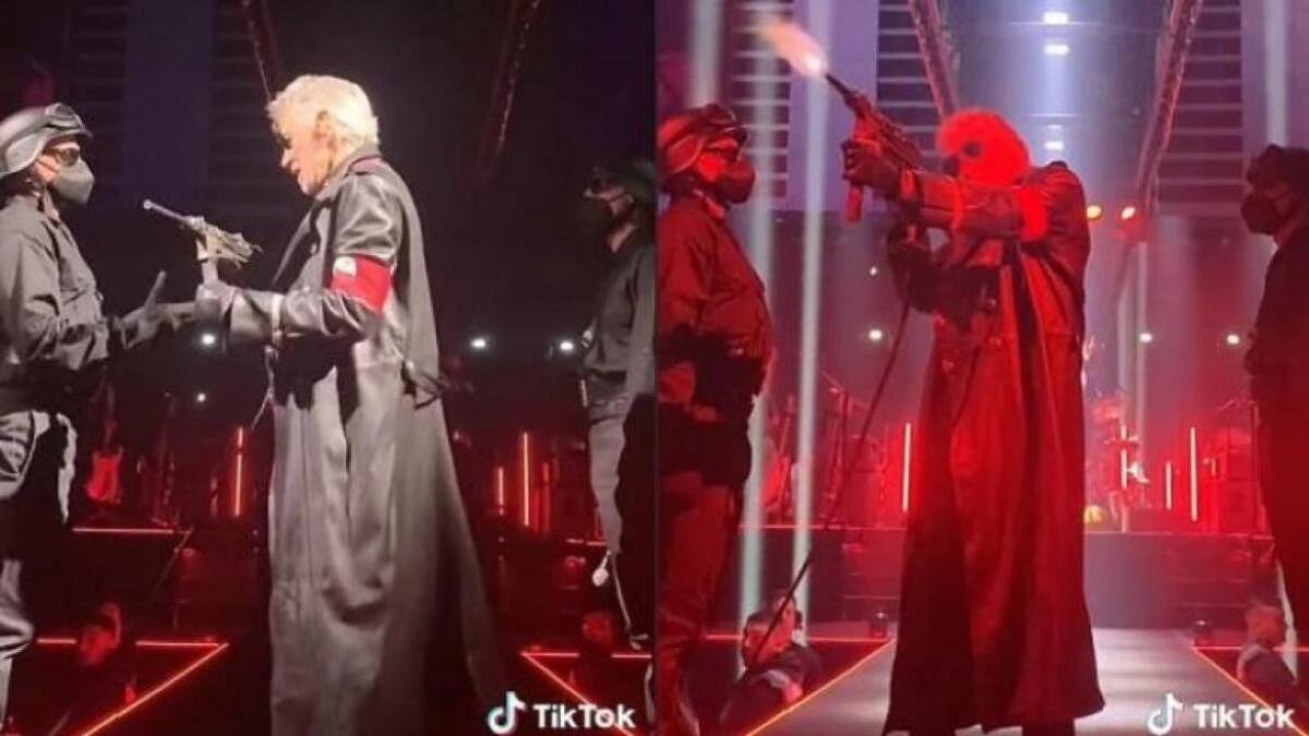 Polémica con Roger Waters. Foto: captura video