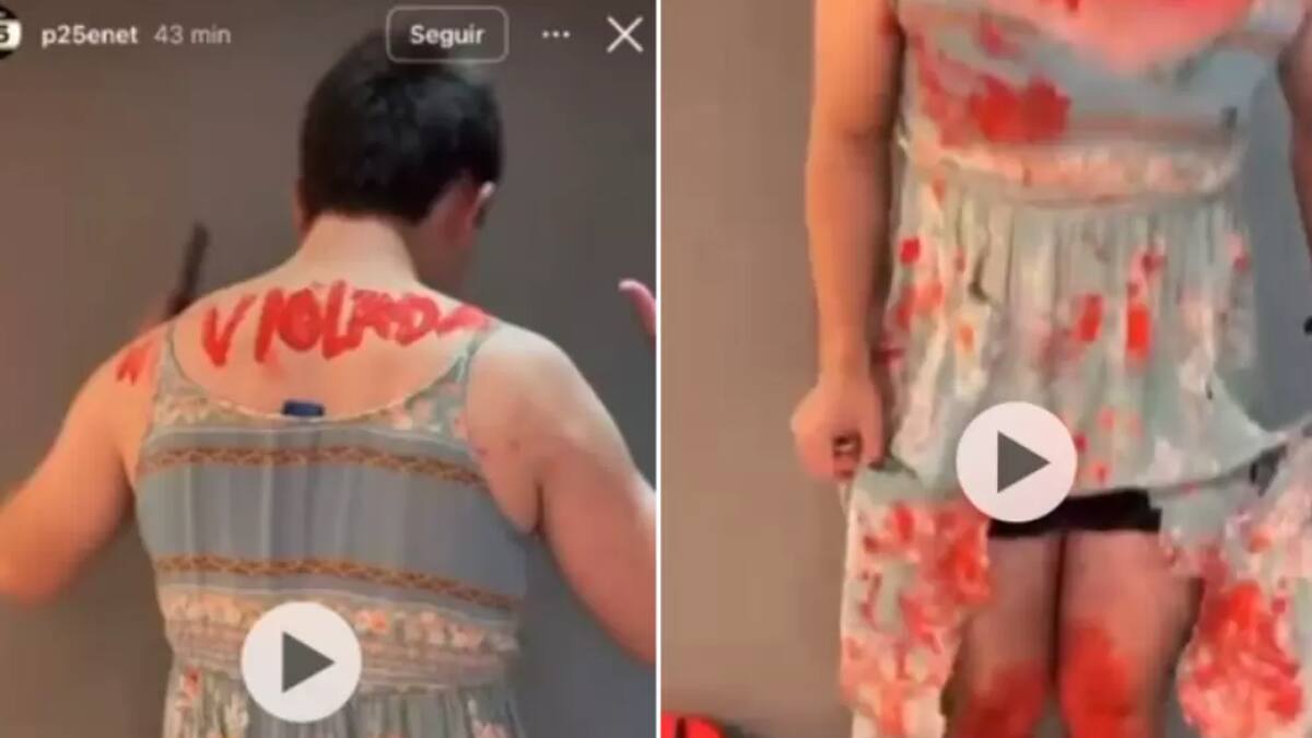 Repudio por un estudiante que se disfrazó de “mujer violada” durante el viaje de egresados