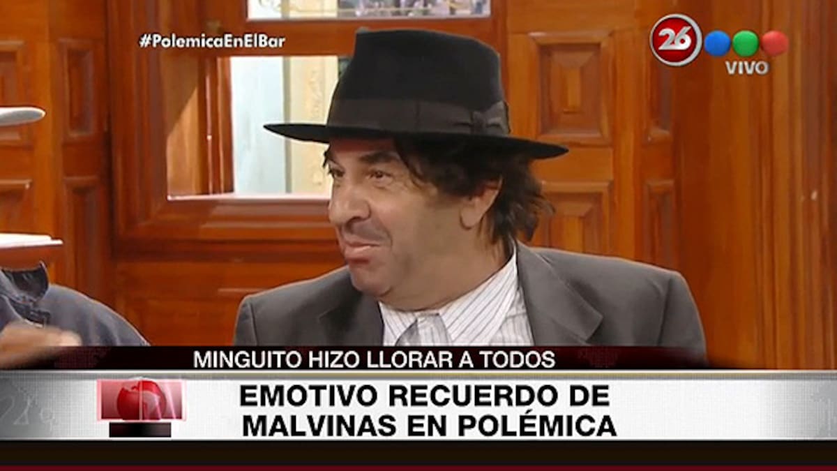 Polémica en el bar - Homenaje de Minguito a Malvinas