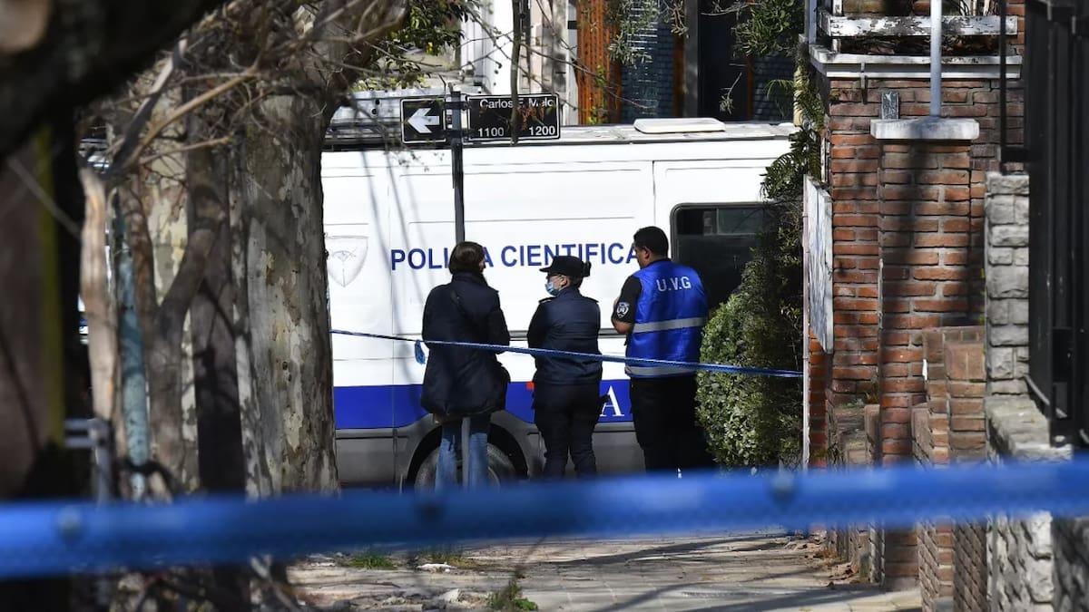Policía científica. Foto: Télam