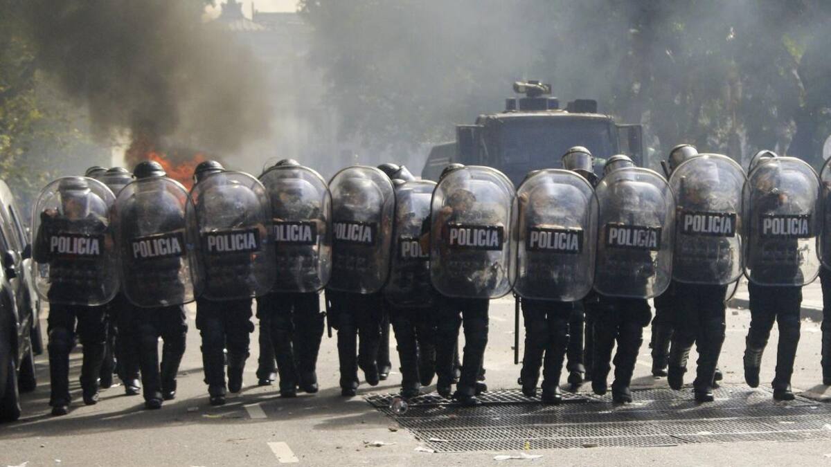 Policia, Congreso, foto NA