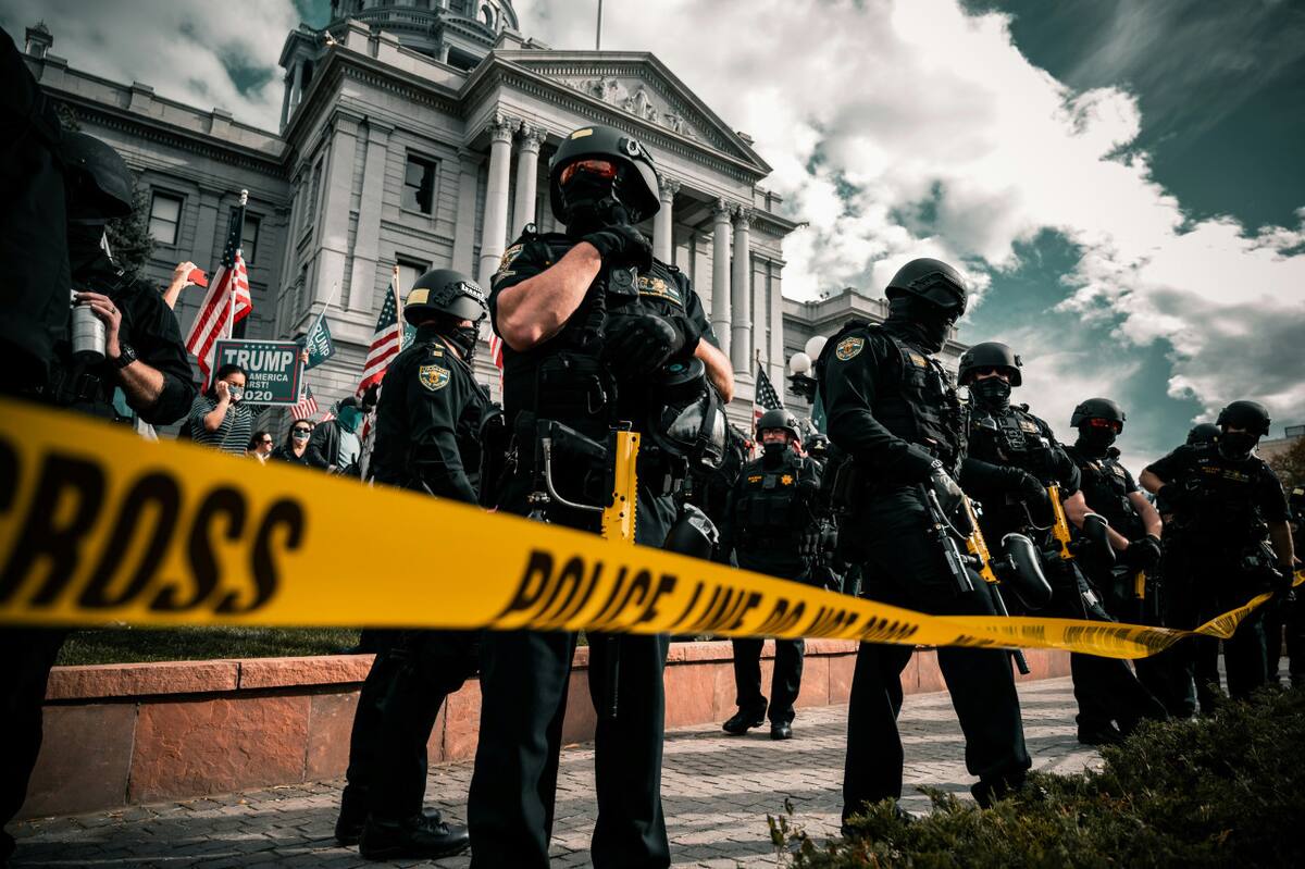 Policía de Estados Unidos. Foto: Unsplash
