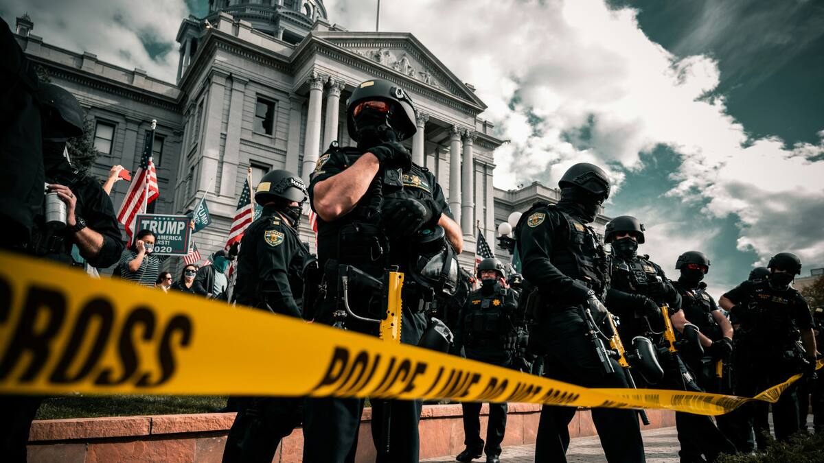 Policía de Estados Unidos. Foto: Unsplash