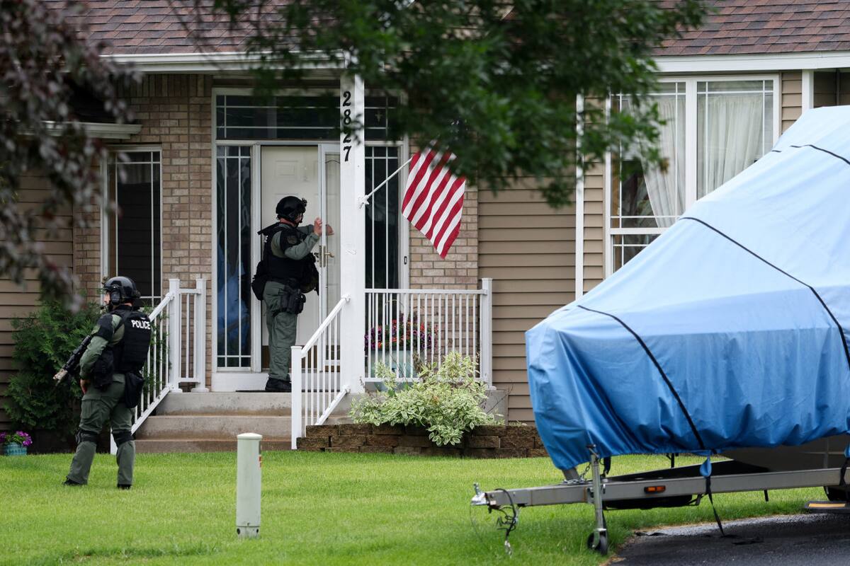 Policía de Minnesota. Foto: Reuters / Ellen Schmidt.