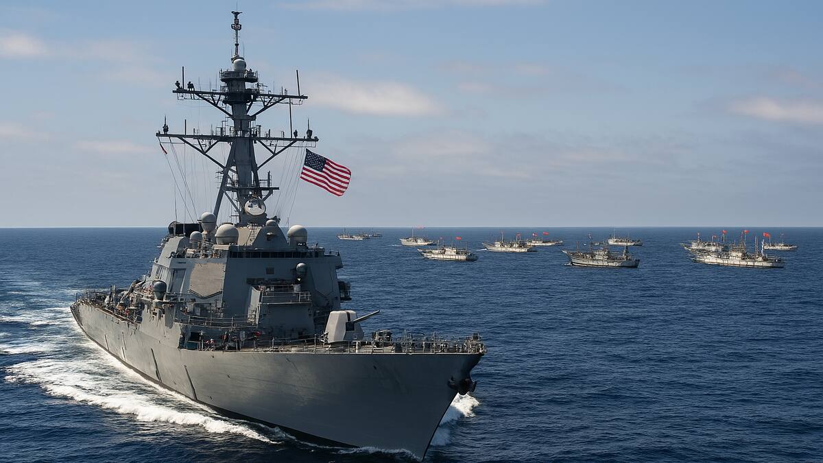 EEUU podría patrullar la flota china en el Atlántico Sur: crece la tensión por la pesca ilegal