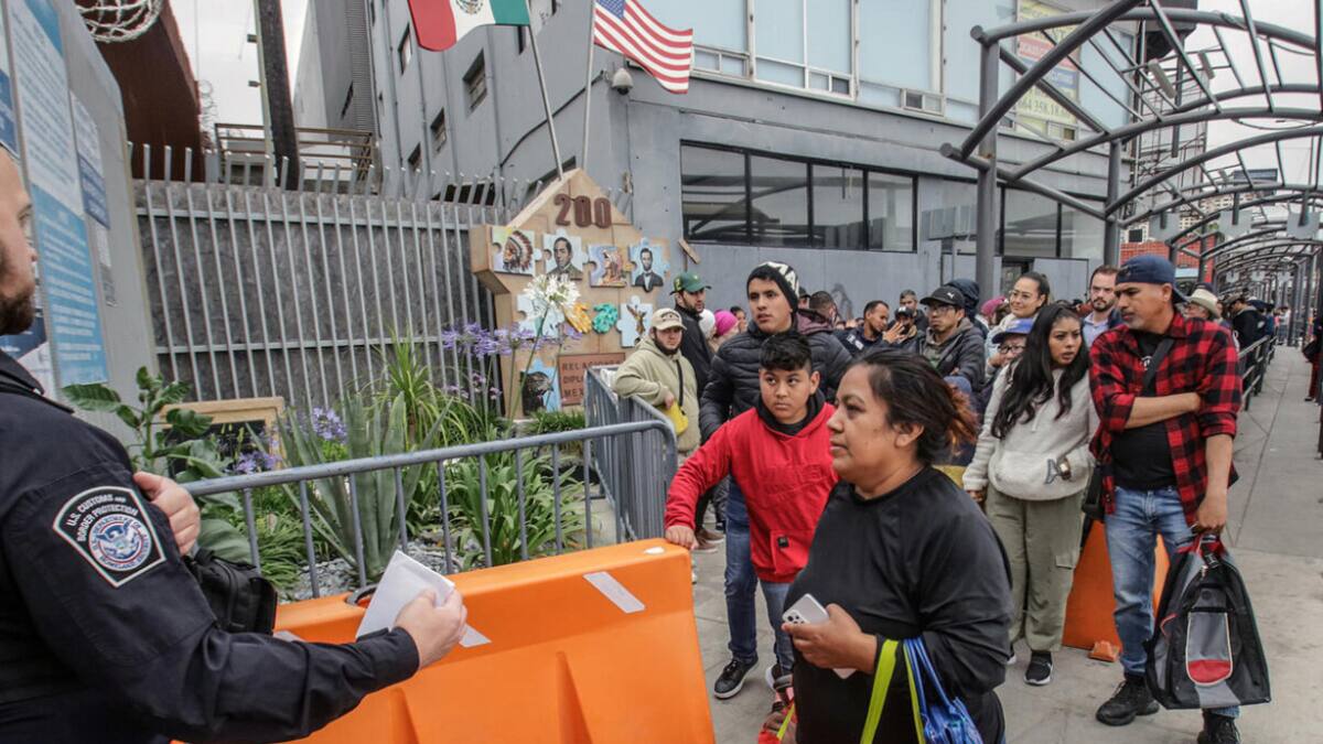 Política de asilo inmigrantes. Foto: EFE
