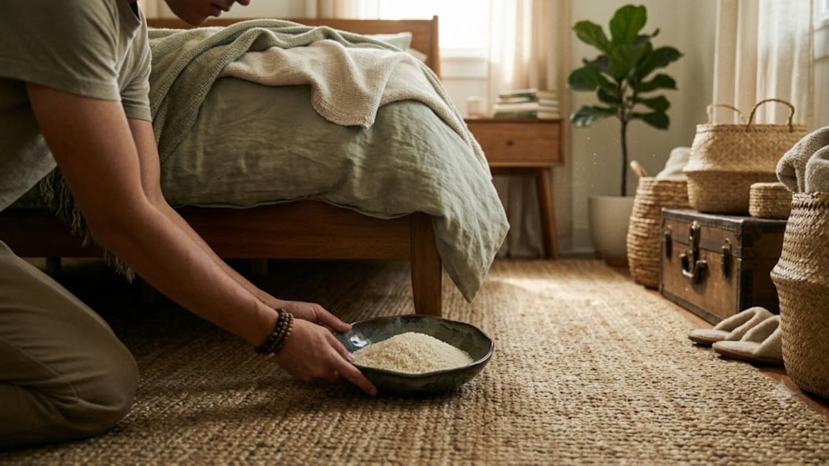 Poner arroz debajo de la cama: el truco del Feng Shui para favorecer el equilibrio del sueño y mejorar la vibra del dormitorio