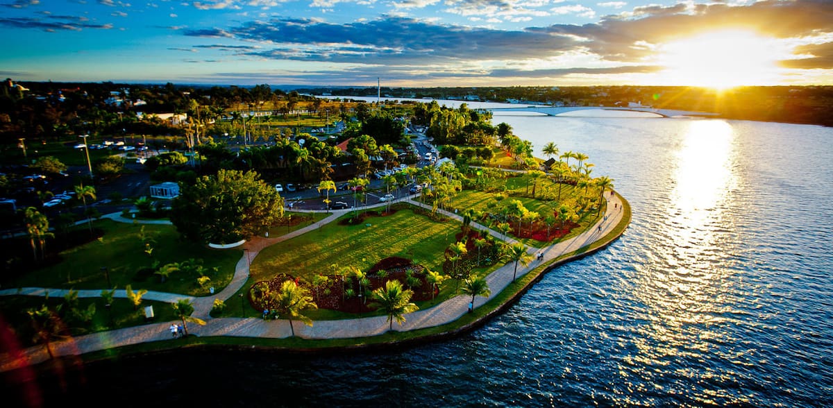 Pontão Lago Sul, en Brasil. Foto: pontao.com.br.