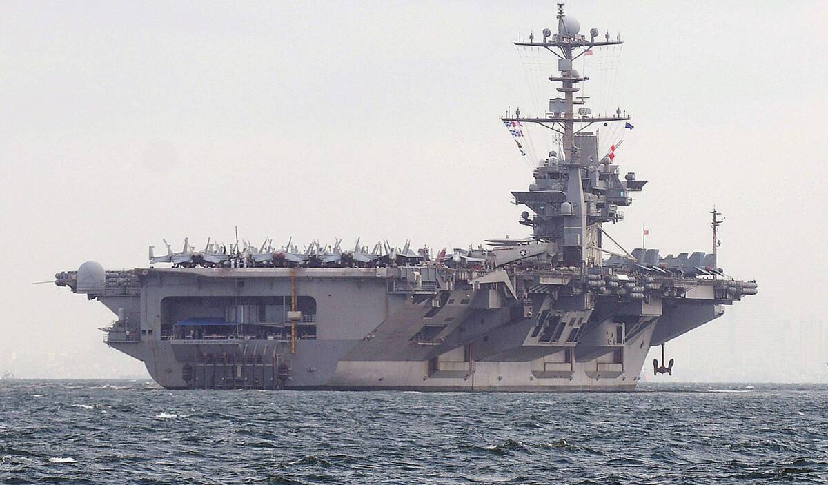 Portaaviones USS George Washington. Foto: NA