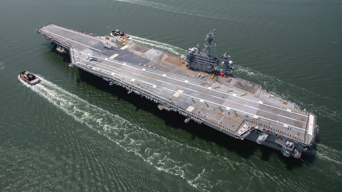 Portaaviones USS George Washington. Foto: Reuters