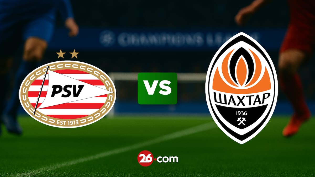 PSV vs. Shakhtar Donetsk: día, horario, canal de TV y cómo ver el partido de la Champions League 2026-2027