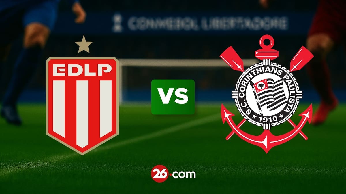 Estudiantes vs. Corinthians: día, horario, canal de TV y cómo ver el partido de la Copa Libertadores 2026