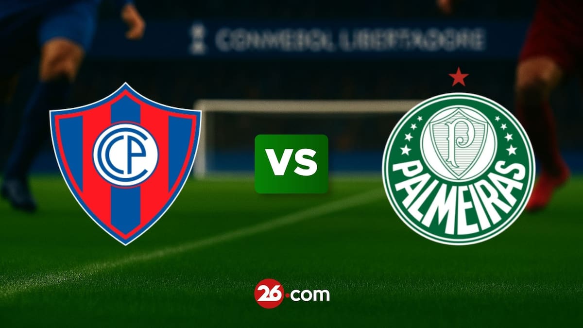 Cerro Porteño vs. Palmeiras: día, horario, canal de TV y cómo ver el partido de la Copa Libertadores 2026