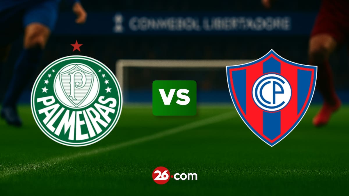 Palmeiras vs. Cerro Porteño: día, horario, canal de TV y cómo ver el partido de la Copa Libertadores 2026