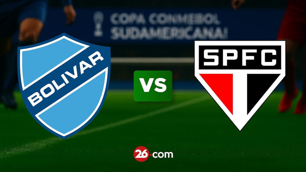 Bolívar vs. São Paulo: día, horario, canal de TV y cómo ver el partido de la Copa Sudamericana 2026