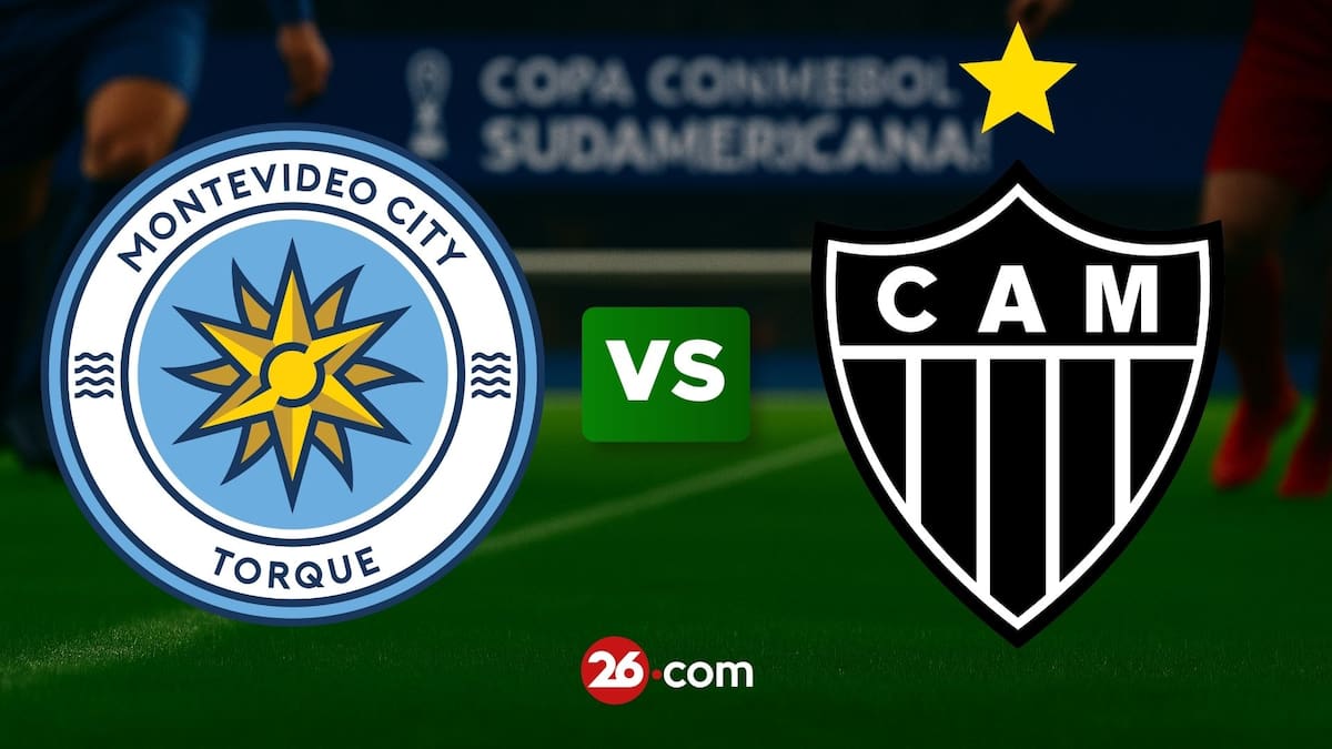 Portada de Montevideo City Torque vs Atlético Mineiro por la Copa Sudamericana.