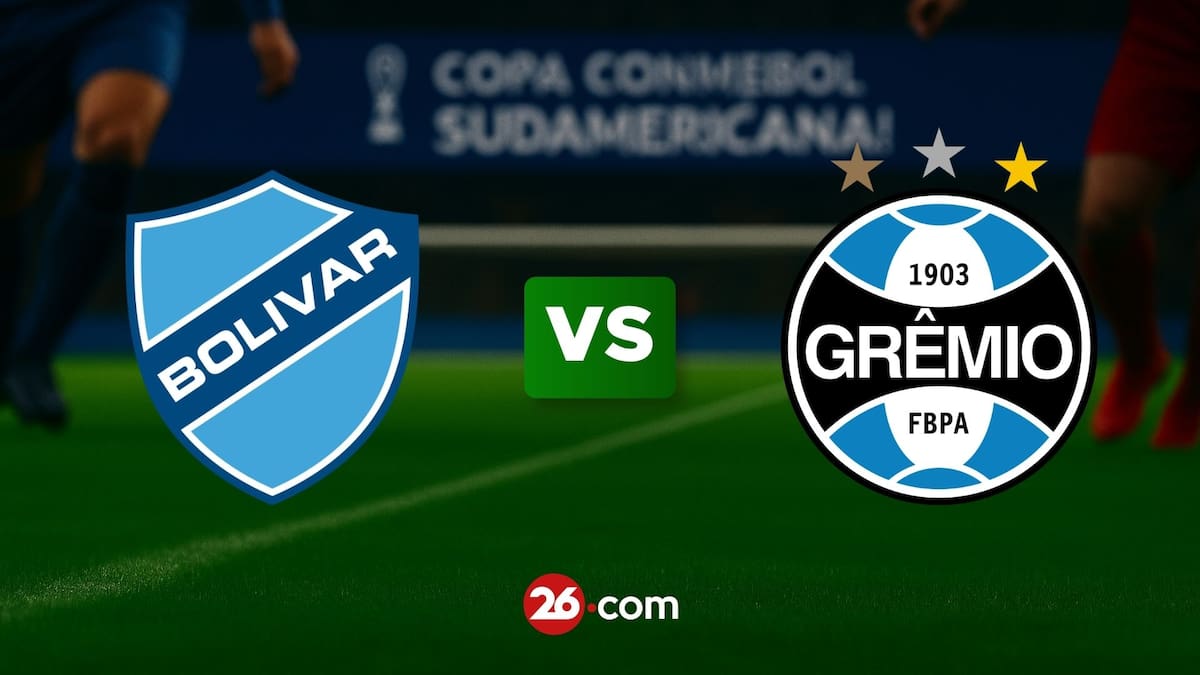 Bolívar vs. Grêmio: día, horario, canal de TV y cómo ver el partido de la Copa Sudamericana 2026