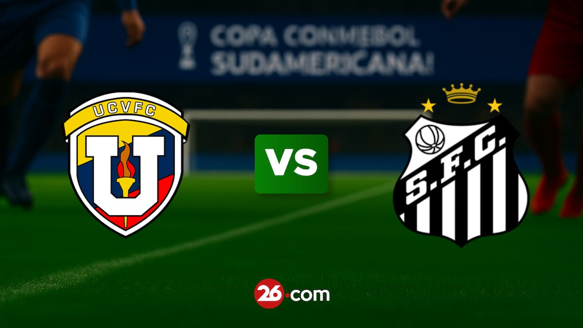 UCV vs. Santos: día, horario, canal de TV y cómo ver el partido de la Copa Sudamericana 2026