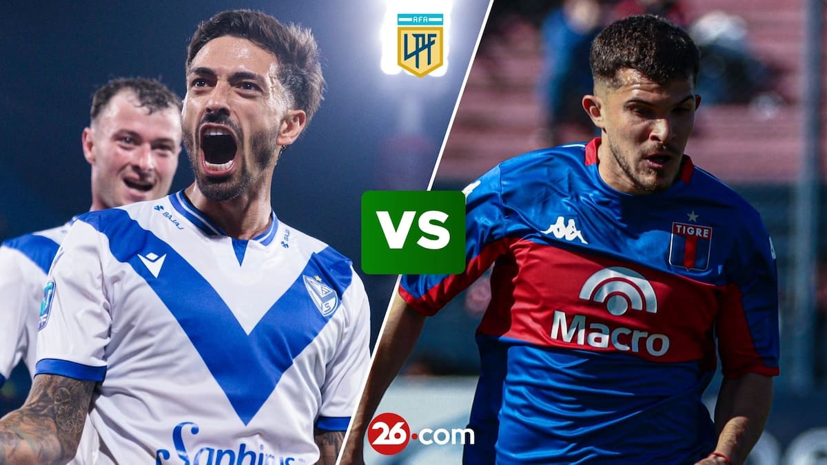 Vélez vs. Tigre: día, horario, canal de TV y cómo ver el partido del Torneo Clausura 2026